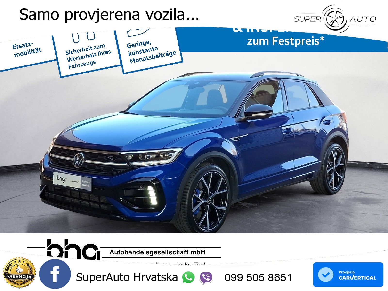 Volkswagen T-Roc I R 2.0 TSI (300 KS) OPF 4M DSG MATRIX+GR SJED+KAM