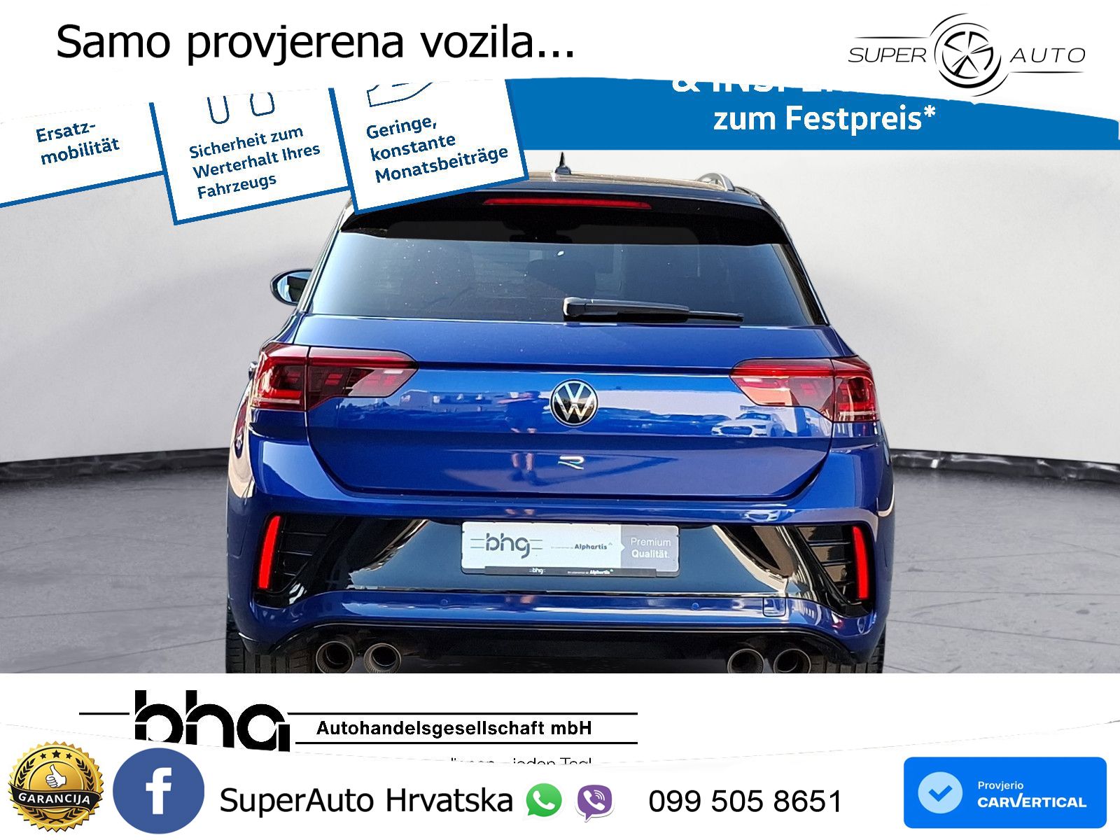 Volkswagen T-Roc I R 2.0 TSI (300 KS) OPF 4M DSG MATRIX+GR SJED+KAM