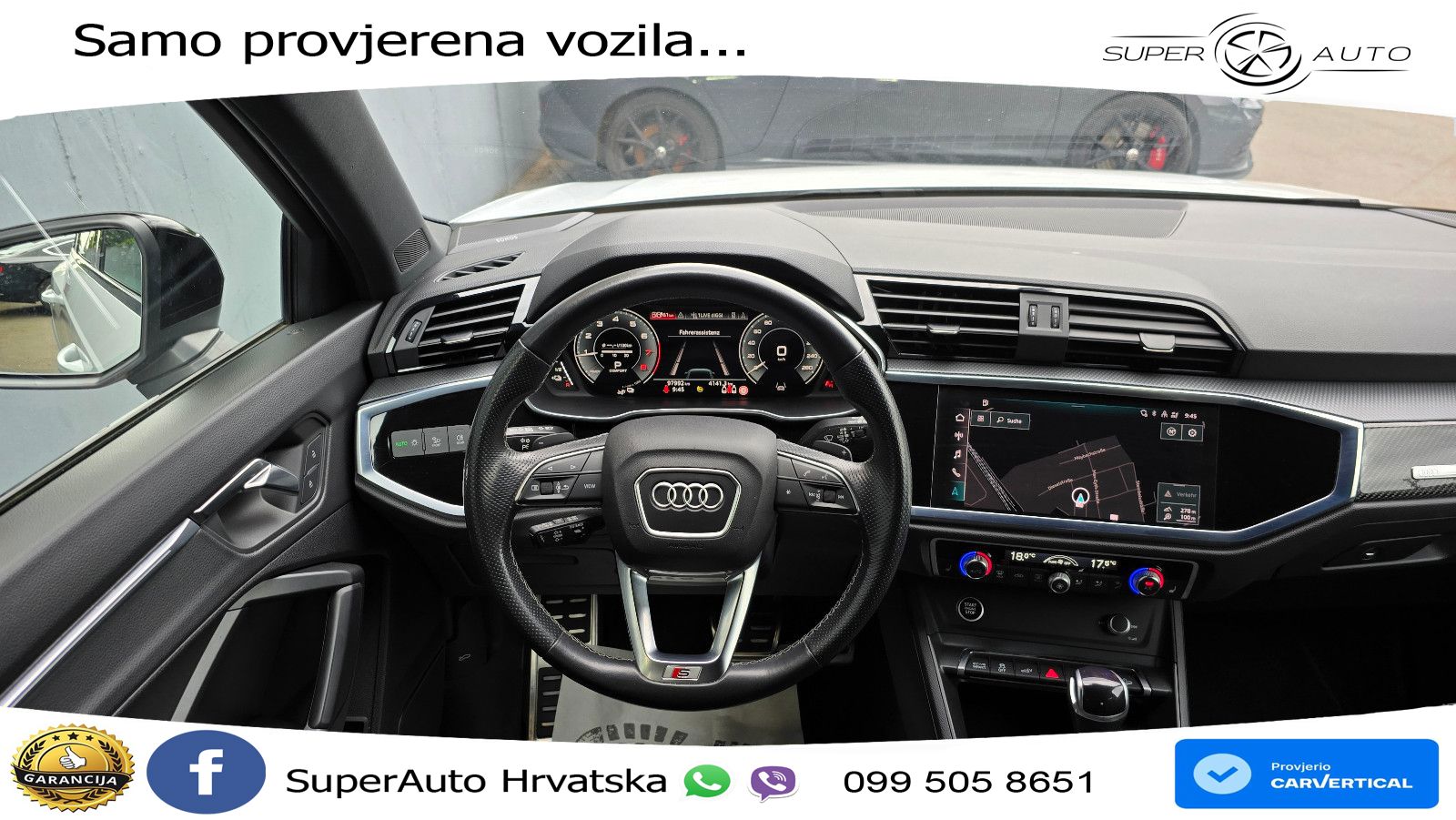 Audi Q3 45 TFSIe (245 KS) S tronic S line LED+GR SJED+ACC