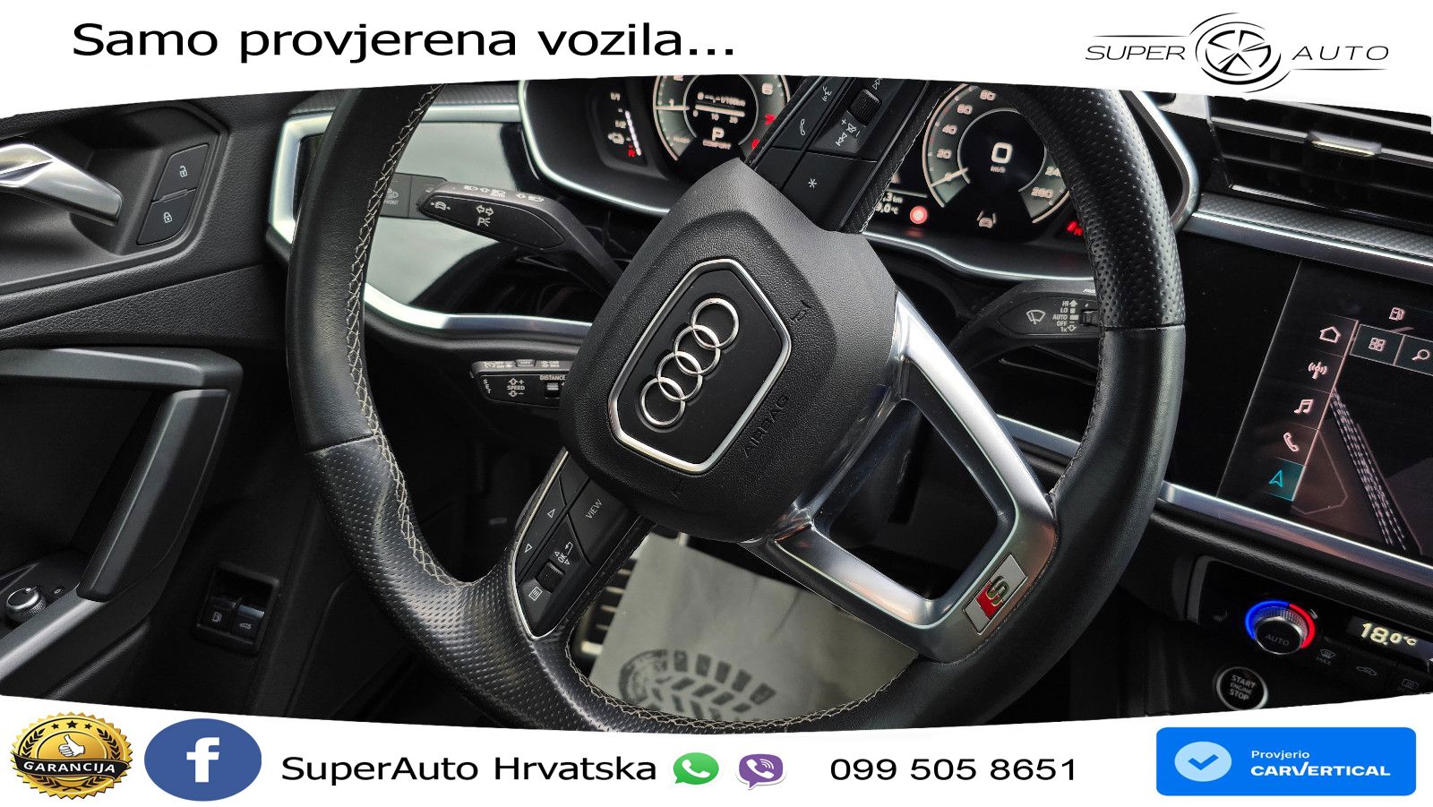 Audi Q3 45 TFSIe (245 KS) S tronic S line LED+GR SJED+ACC