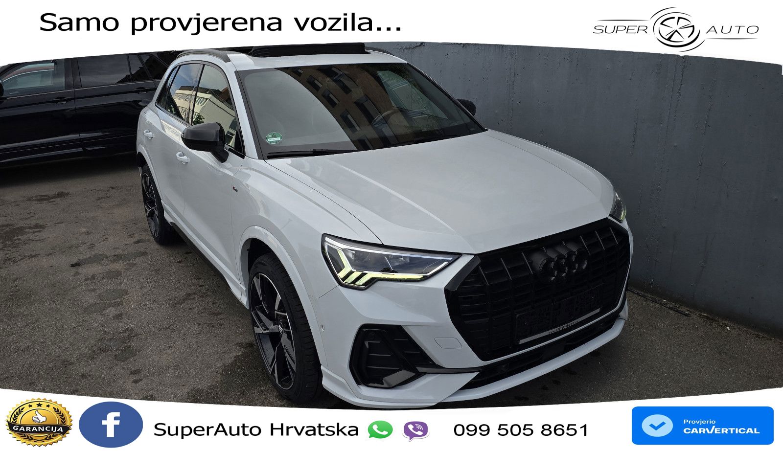 Audi Q3 45 TFSIe (245 KS) S tronic S line LED+GR SJED+ACC