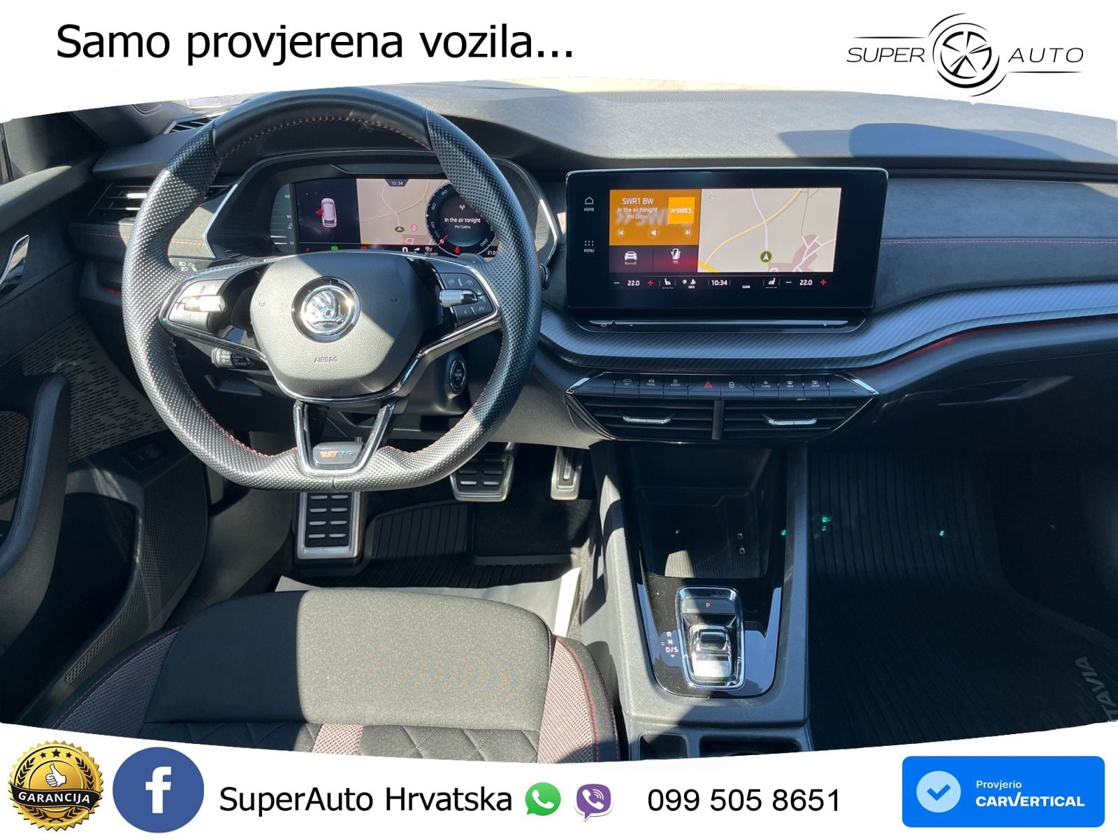 Škoda Octavia Combi RS 2.0 TDI (200 KS) DSG LED+GR SJED+ACC