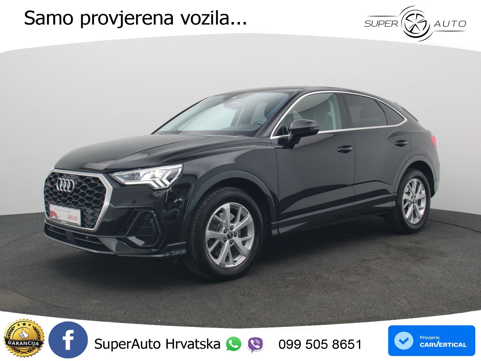 Audi Q3 II Sportback 40 TFSI (190 KS) quattro S tronic MATRIX+GR SJED+KAM