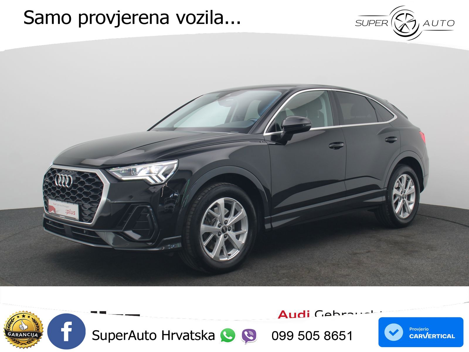 Audi Q3 II Sportback 40 TFSI (190 KS) quattro S tronic MATRIX+GR SJED+KAM