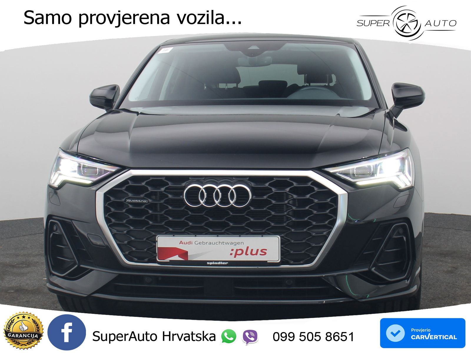 Audi Q3 II Sportback 40 TFSI (190 KS) quattro S tronic MATRIX+GR SJED+KAM