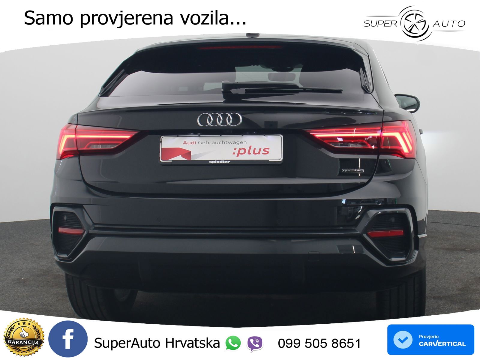 Audi Q3 II Sportback 40 TFSI (190 KS) quattro S tronic MATRIX+GR SJED+KAM