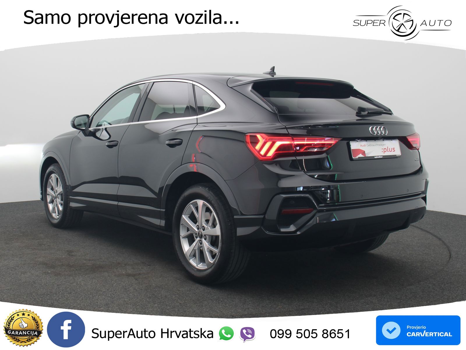 Audi Q3 II Sportback 40 TFSI (190 KS) quattro S tronic MATRIX+GR SJED+KAM