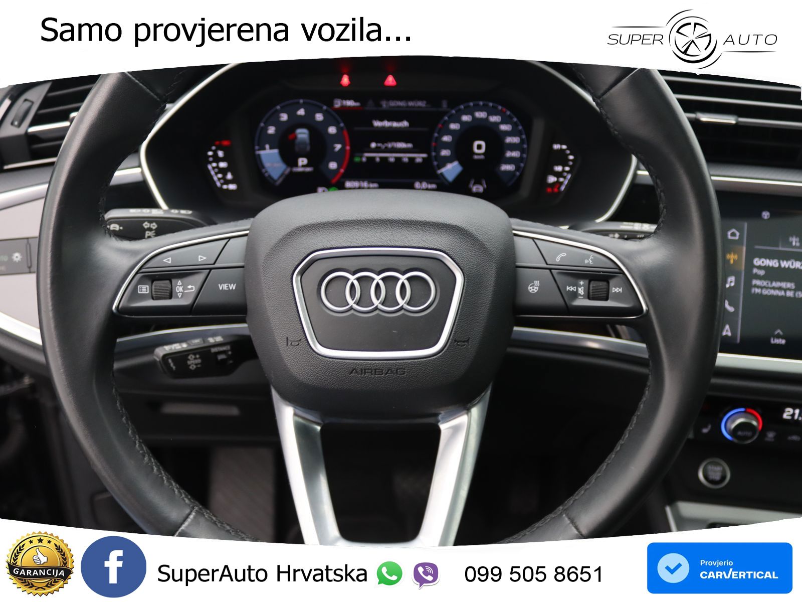 Audi Q3 II Sportback 40 TFSI (190 KS) quattro S tronic MATRIX+GR SJED+KAM