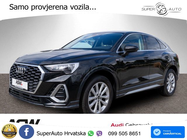 Audi Q3 II Sportback 35 TFSI (150 KS) S tronic S line LED+GR SJED+ACC