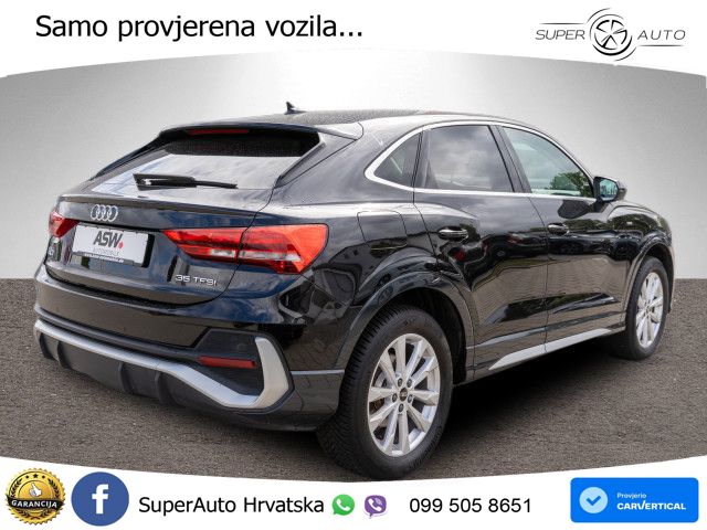 Audi Q3 II Sportback 35 TFSI (150 KS) S tronic S line LED+GR SJED+ACC