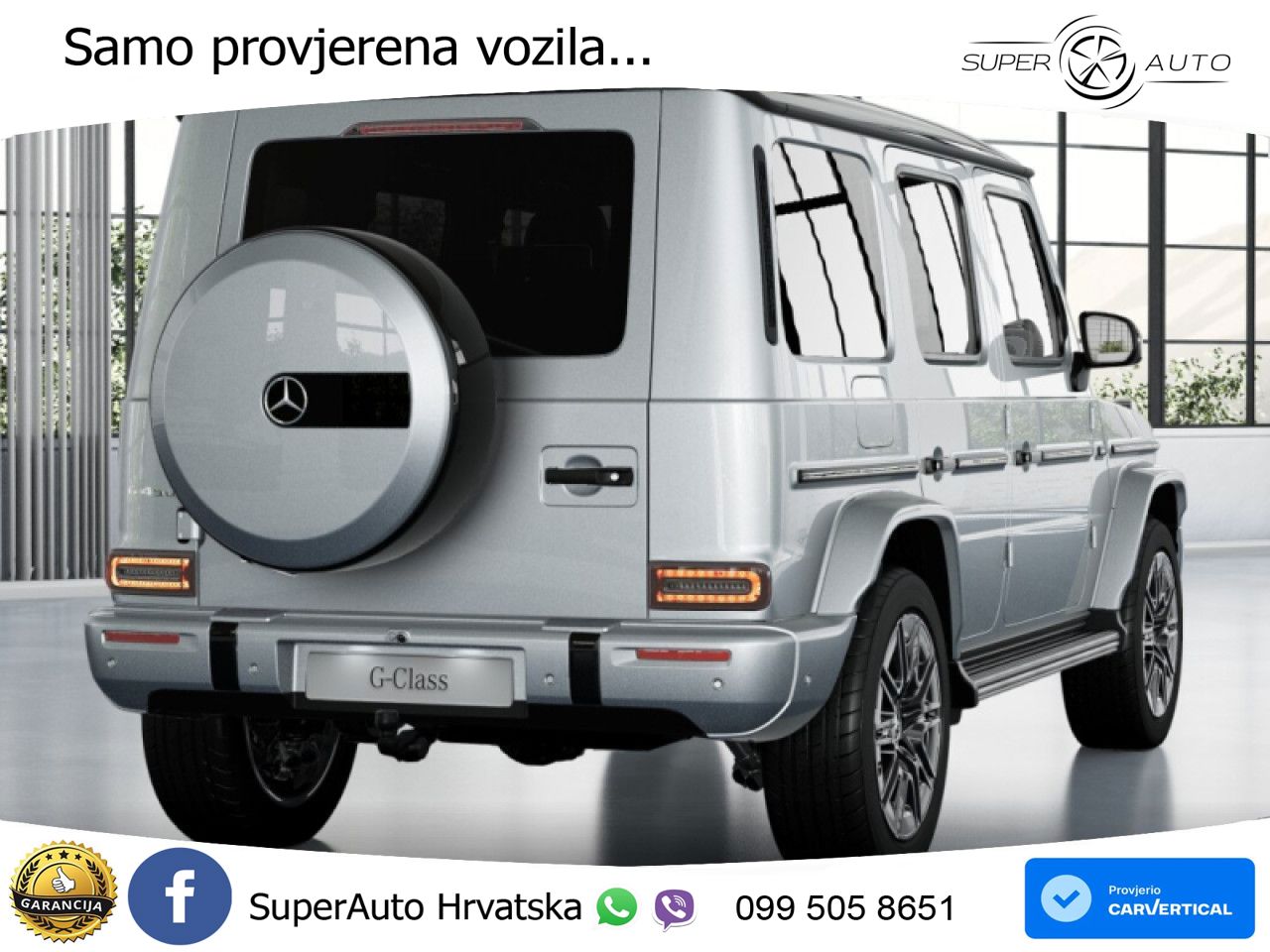 Mercedes G 450d Long (367 KS) 4MATIC 9G-TRONIC AMG