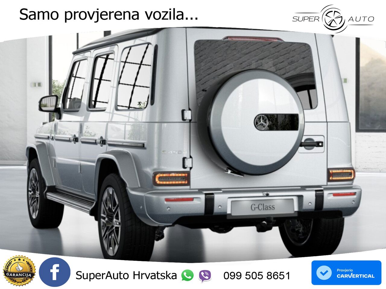 Mercedes G 450d Long (367 KS) 4MATIC 9G-TRONIC AMG