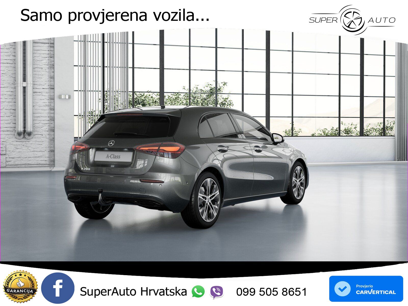 Mercedes-Benz A 200 7G-DCT LED+GR SJED+ACC