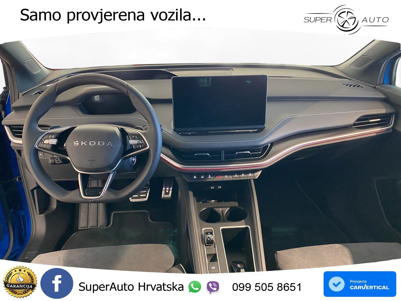 Škoda Enyaq iV RS 82 kWh (340 KS) AWD SportLine LED+GR SJED+ACC