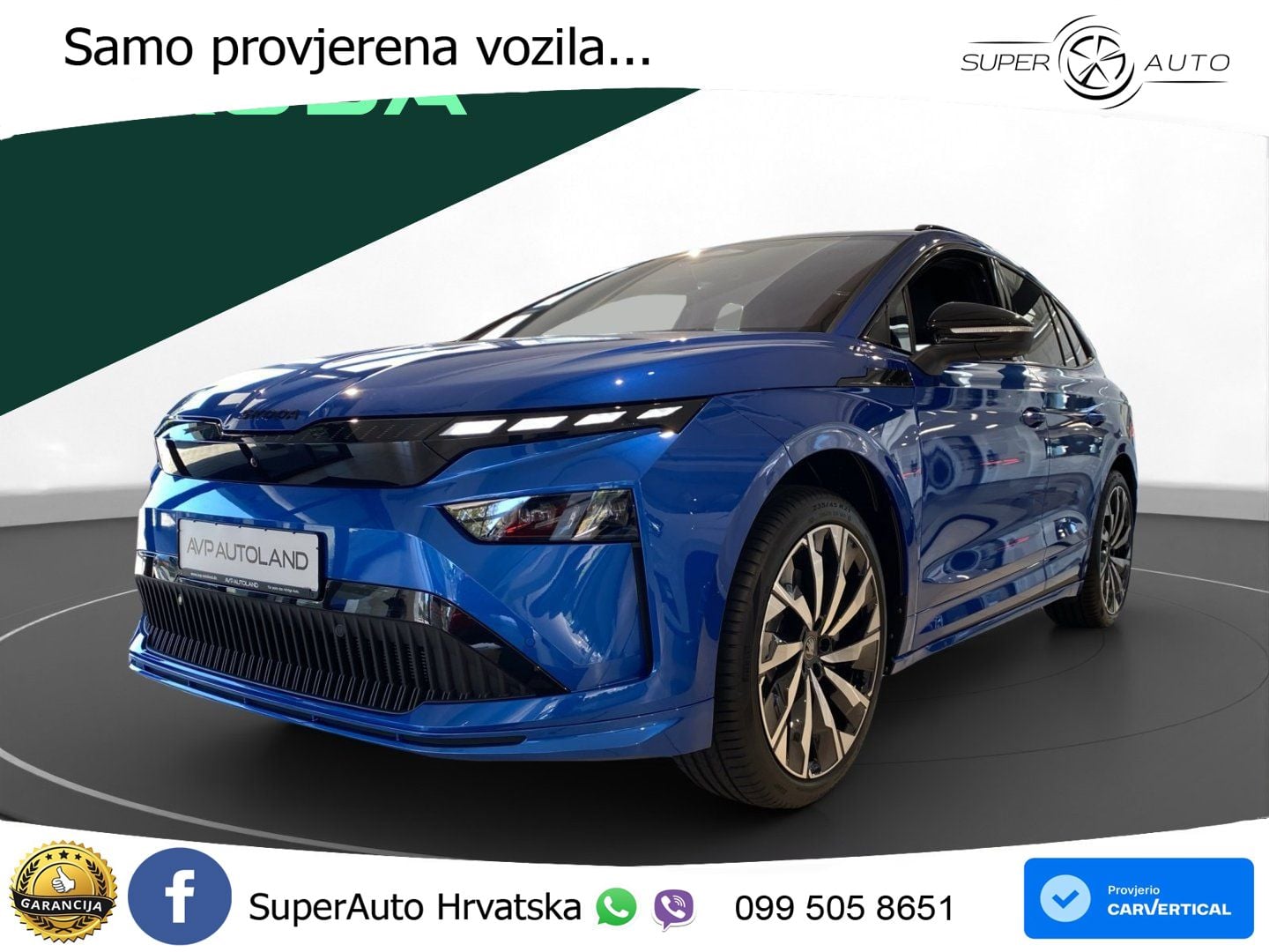 Škoda Enyaq iV RS 82 kWh (340 KS) AWD SportLine LED+GR SJED+ACC