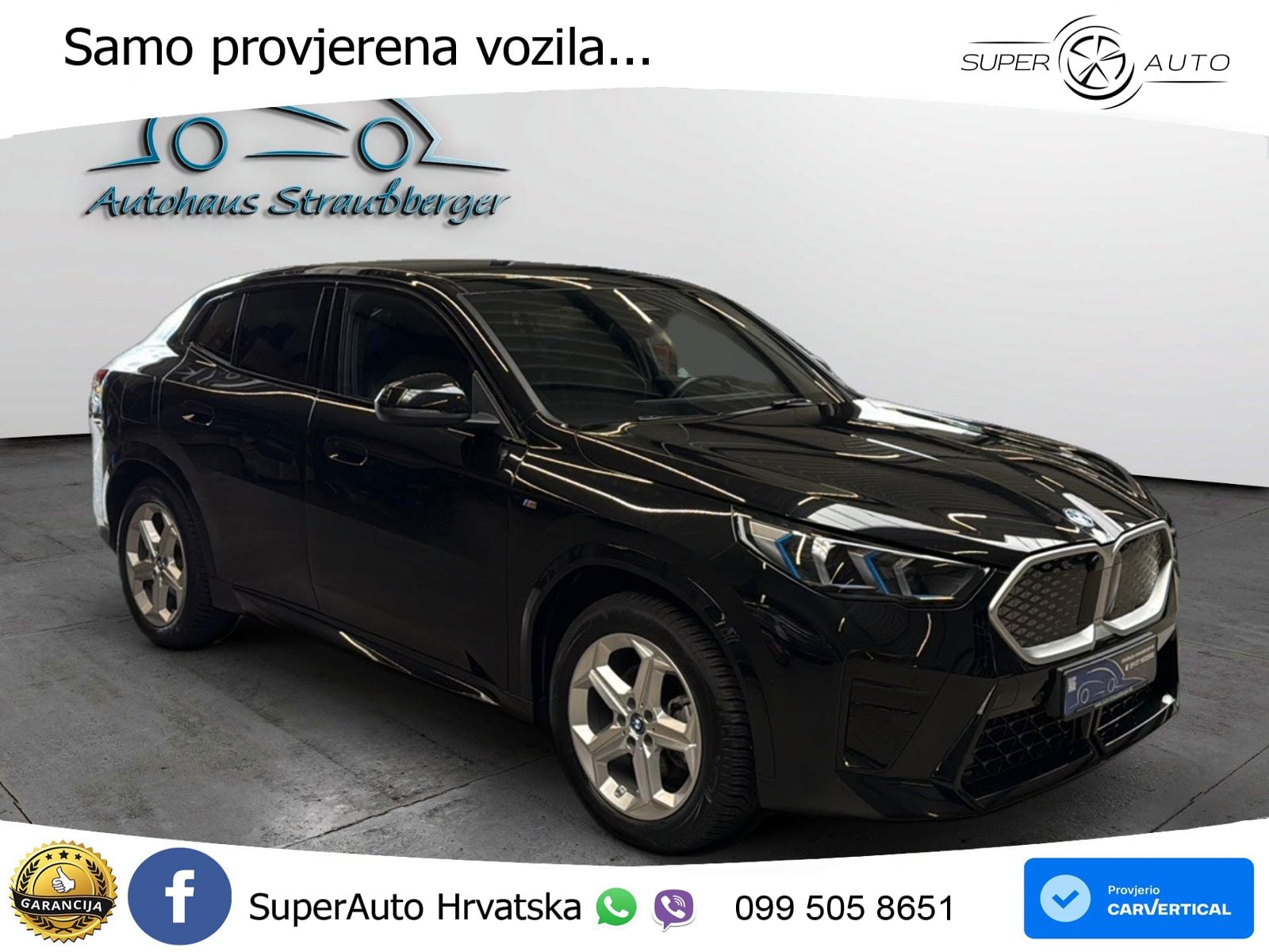 BMW iX2 66.5 kWh (204 KS) eDrive20