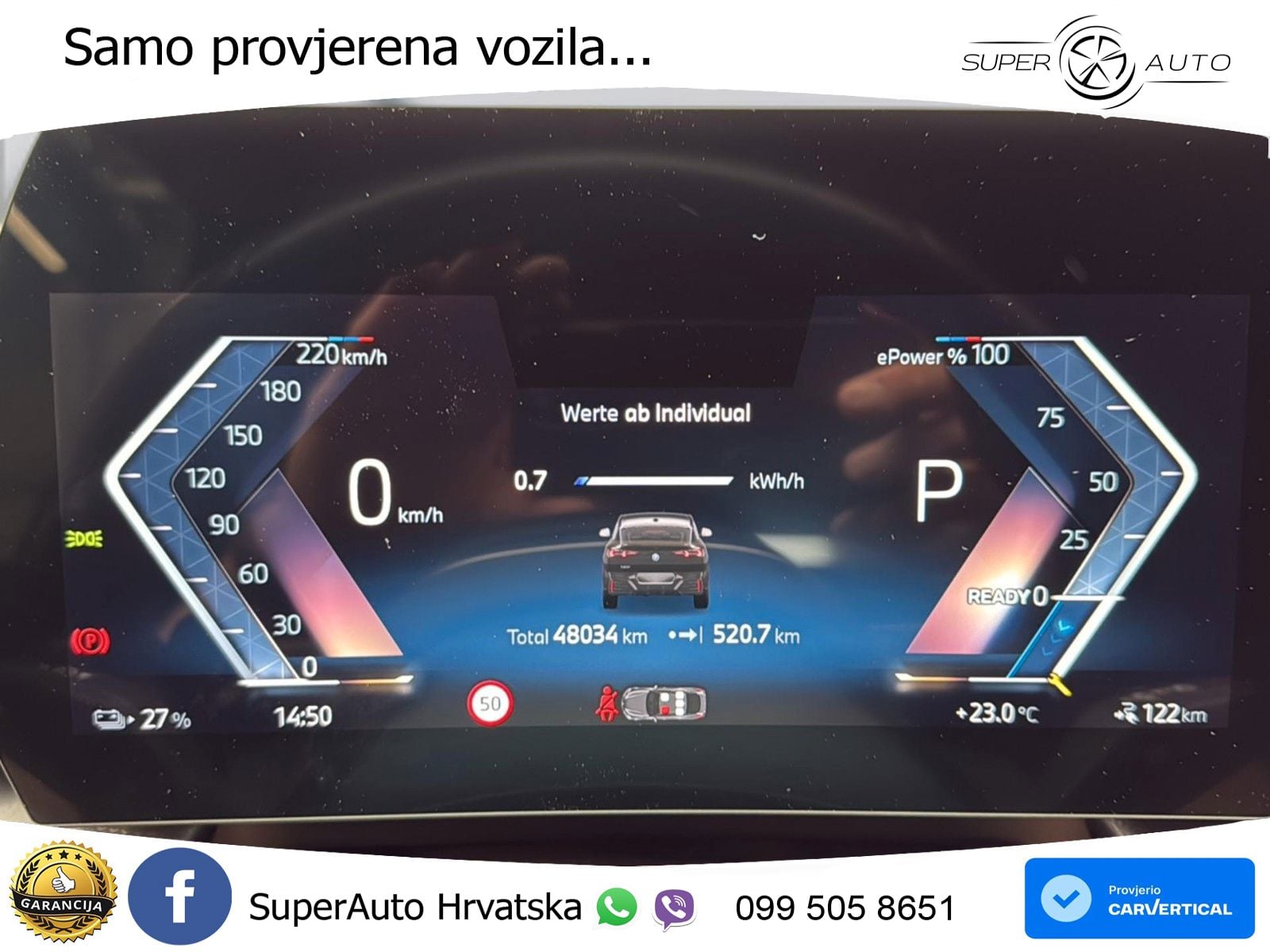 BMW iX2 66.5 kWh (204 KS) eDrive20