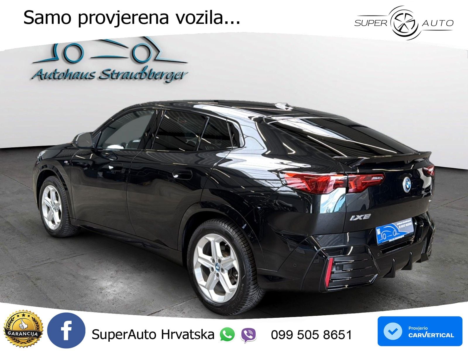 BMW iX2 66.5 kWh (204 KS) eDrive20