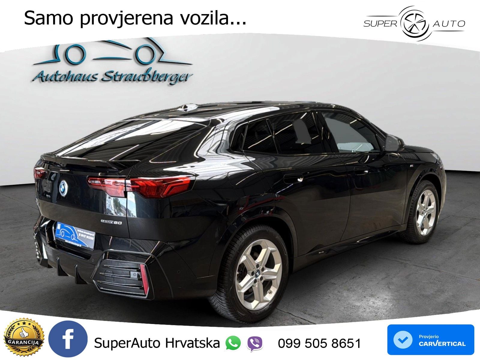 BMW iX2 66.5 kWh (204 KS) eDrive20