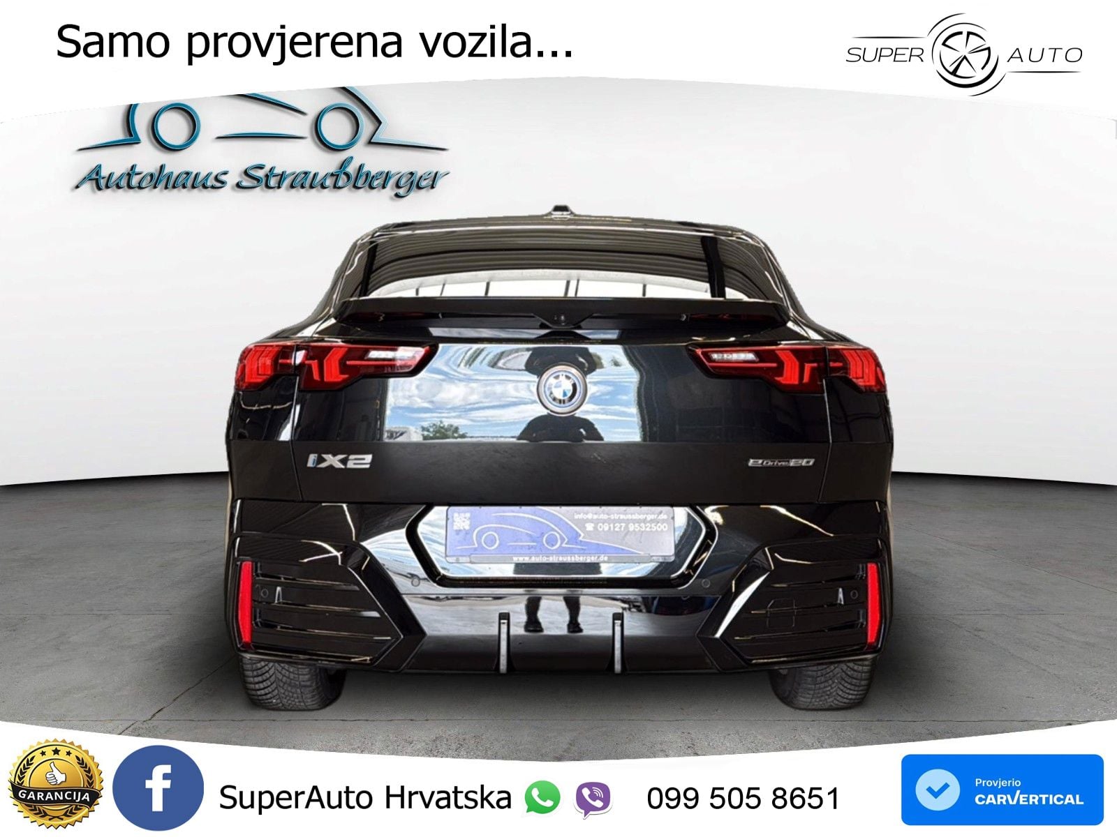 BMW iX2 66.5 kWh (204 KS) eDrive20
