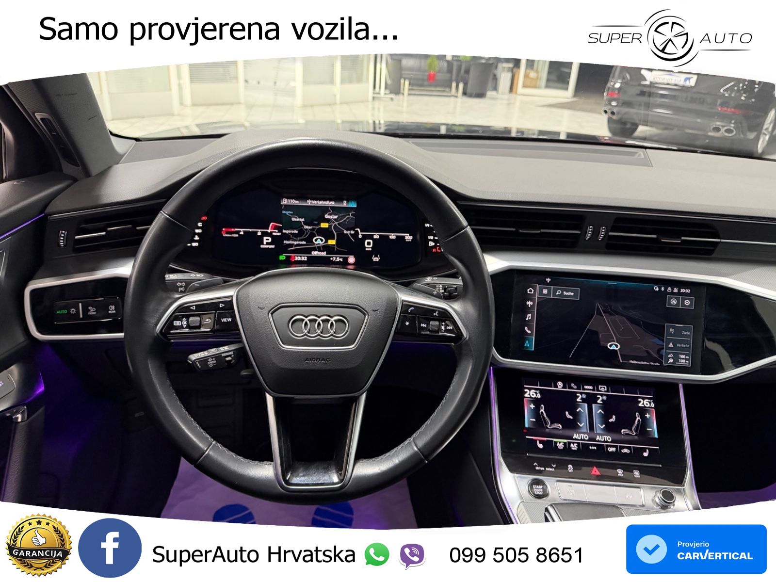 Audi A6 40 TDI (204 KS) quattro ultra S tronic LED+GR SJED+ACC
