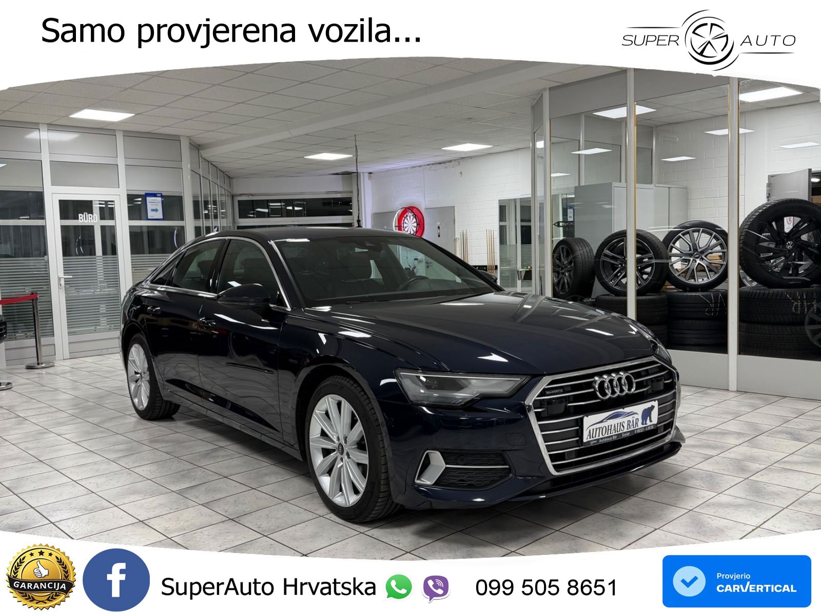 Audi A6 40 TDI (204 KS) quattro ultra S tronic LED+GR SJED+ACC