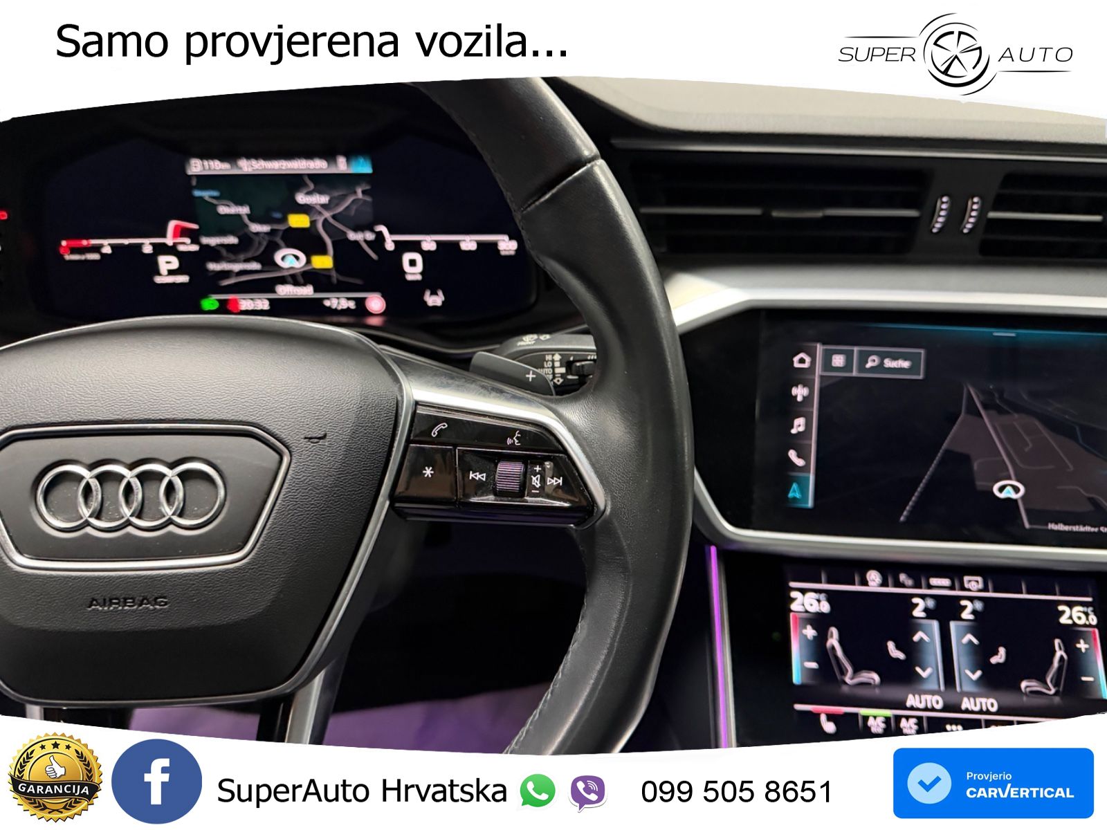 Audi A6 40 TDI (204 KS) quattro ultra S tronic LED+GR SJED+ACC
