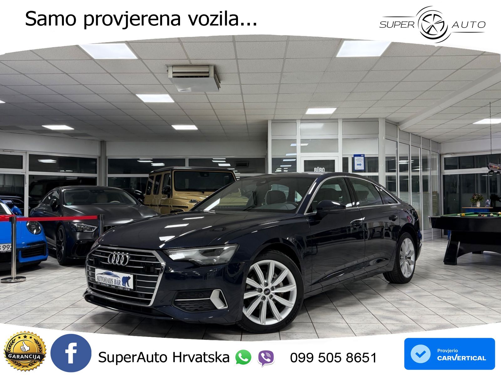 Audi A6 40 TDI (204 KS) quattro ultra S tronic LED+GR SJED+ACC