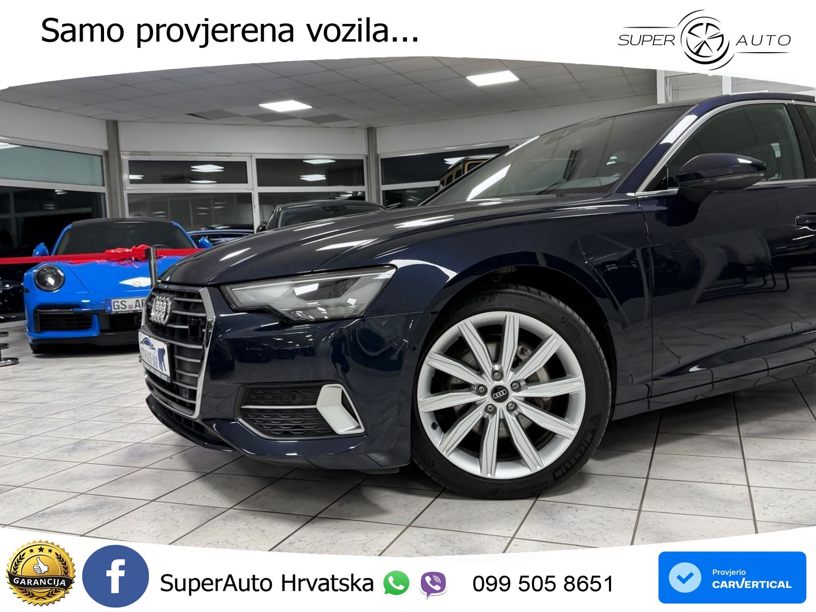 Audi A6 40 TDI (204 KS) quattro ultra S tronic LED+GR SJED+ACC