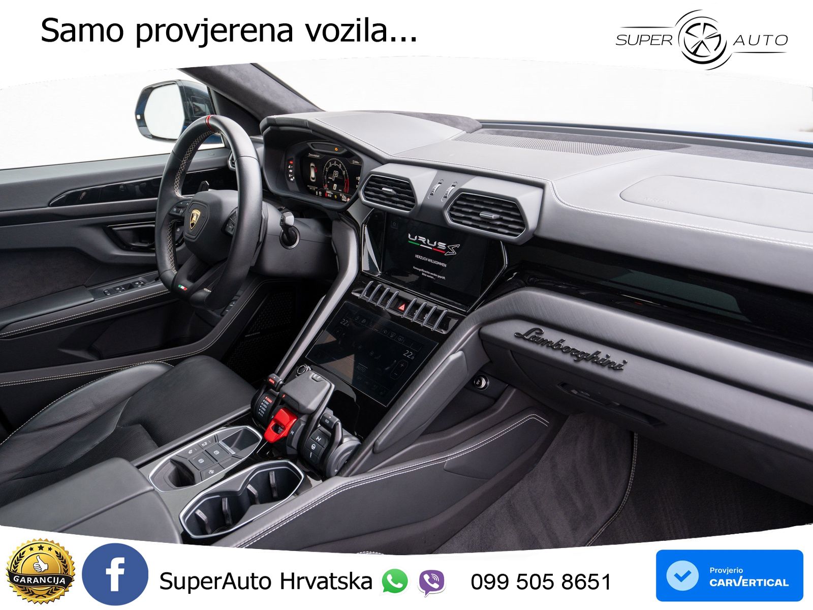 Lamborghini Urus S 4.0 V8 (666 KS) 4WD Automatic LED+GR SJED+ACC