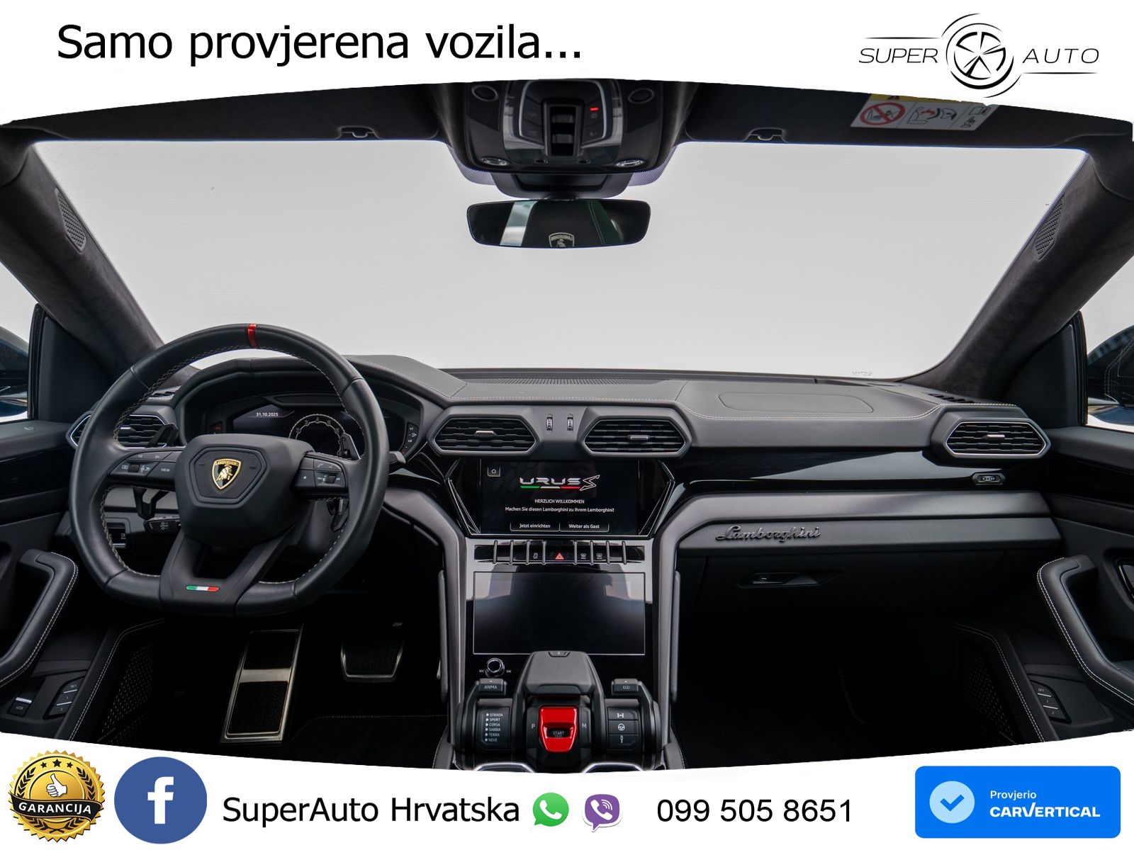Lamborghini Urus S 4.0 V8 (666 KS) 4WD Automatic LED+GR SJED+ACC