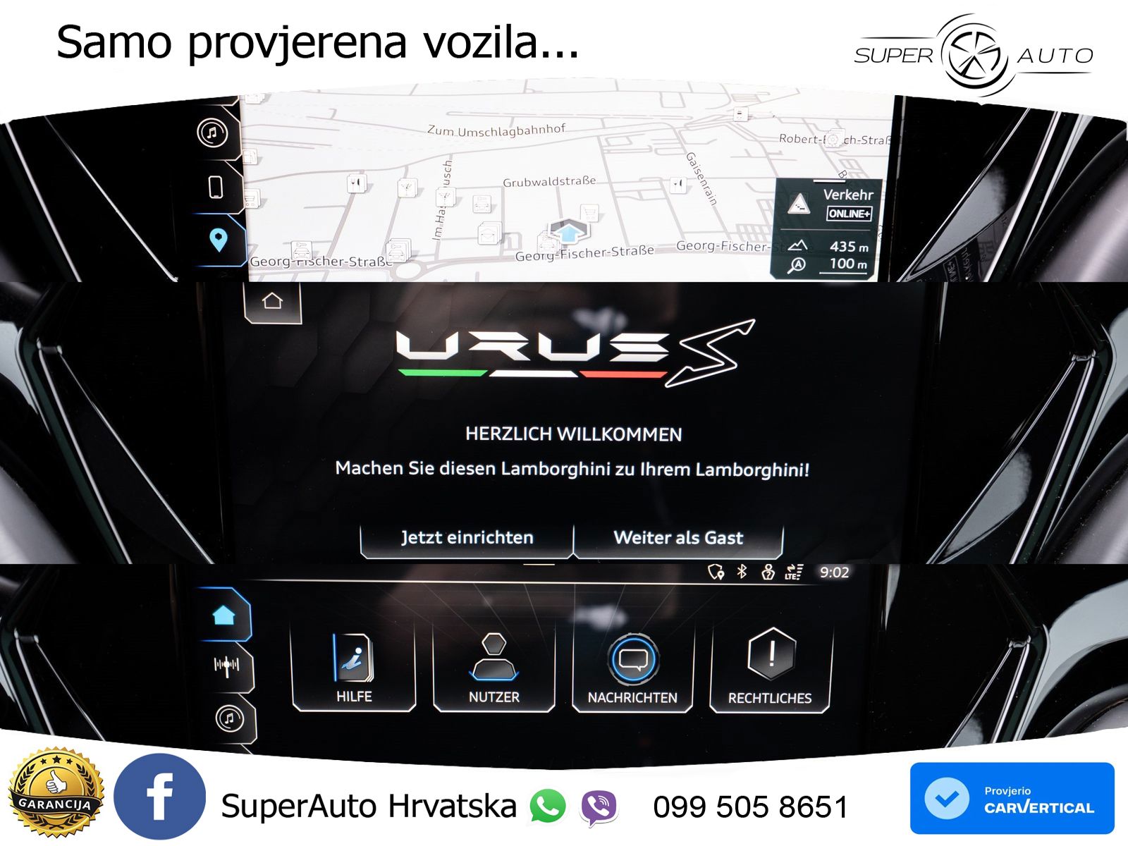 Lamborghini Urus S 4.0 V8 (666 KS) 4WD Automatic LED+GR SJED+ACC