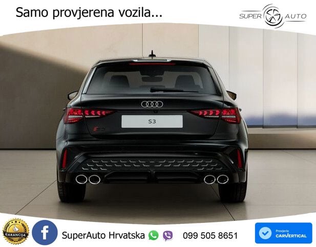 Audi S3 2.0 TFSI (333 KS) quattro S tronic LED+GR SJED+ACC