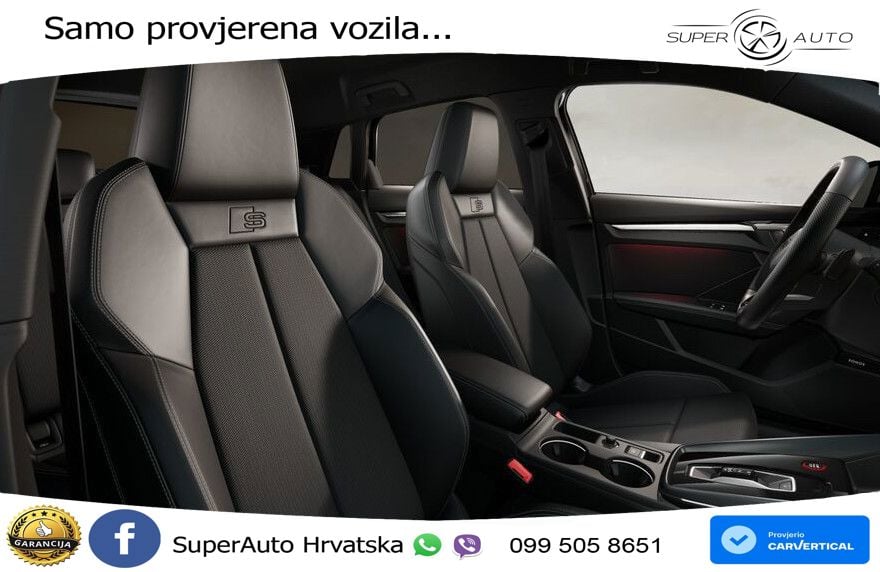 Audi S3 2.0 TFSI (333 KS) quattro S tronic LED+GR SJED+ACC