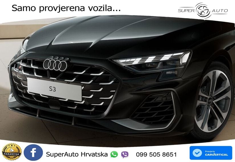 Audi S3 2.0 TFSI (333 KS) quattro S tronic LED+GR SJED+ACC