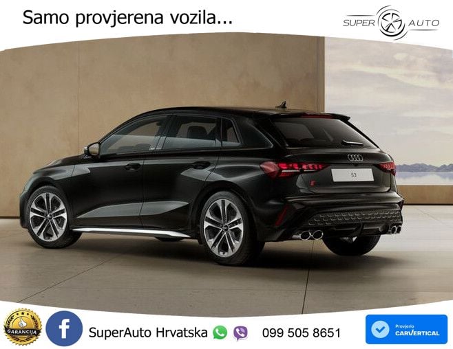 Audi S3 2.0 TFSI (333 KS) quattro S tronic LED+GR SJED+ACC