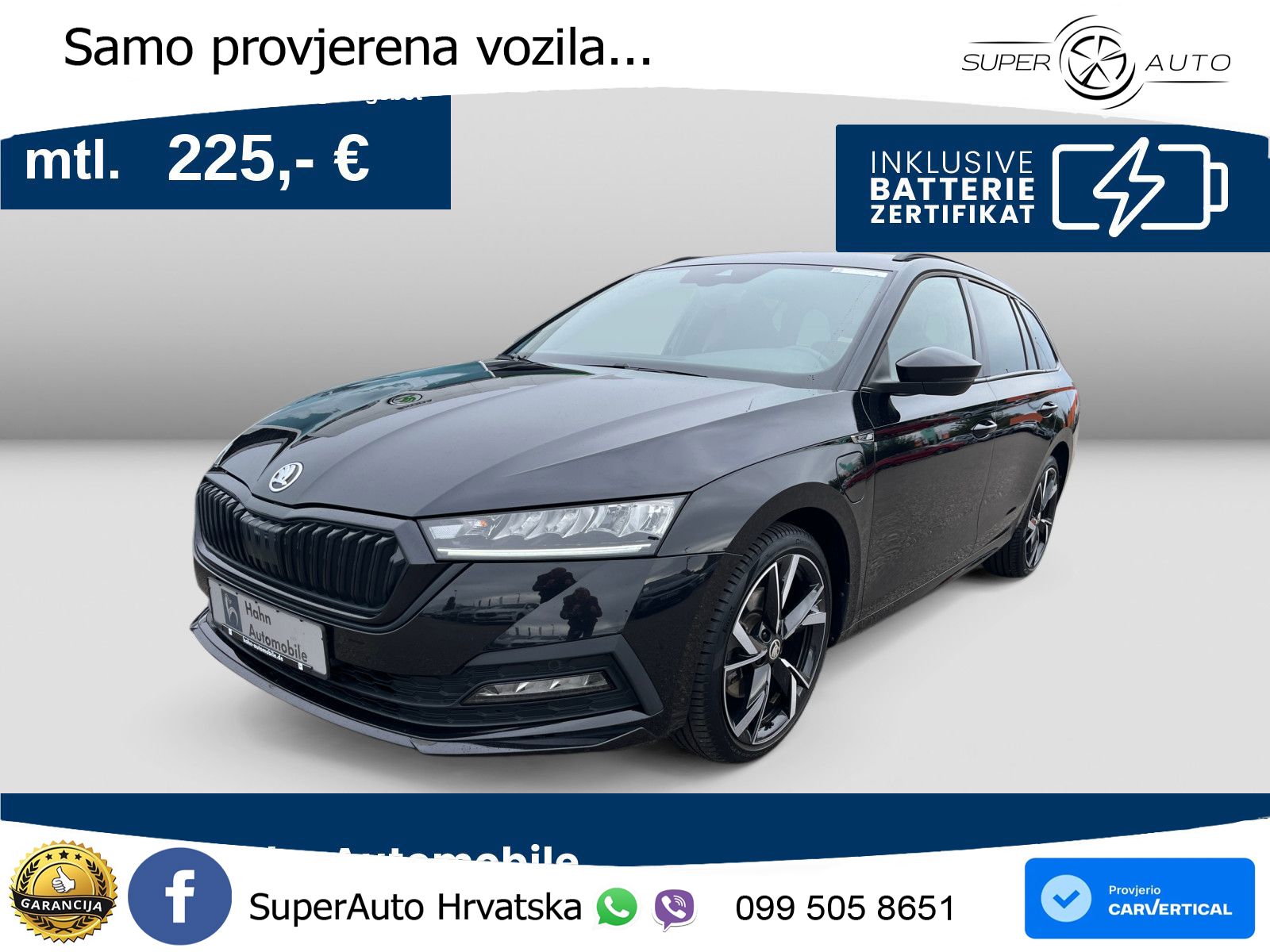Škoda Octavia Combi iV 1.4 TSI (204 KS) DSG SportLine