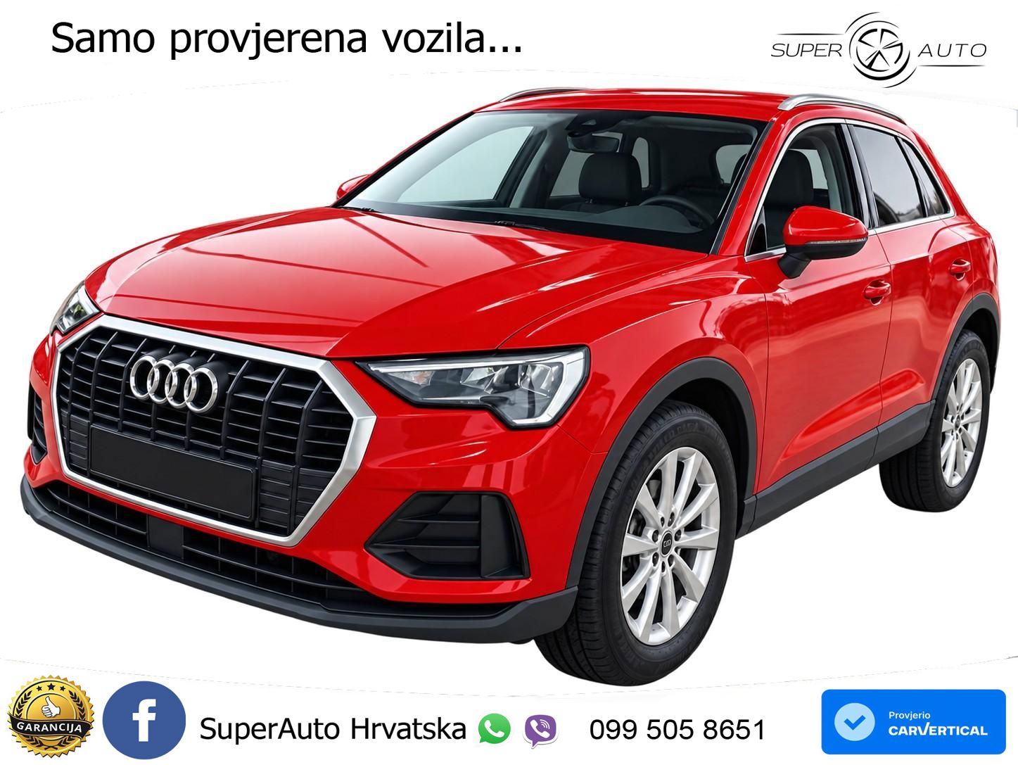 Audi Q3 35 TFSI (150 KS) S tronic LED+GR SJED+ACC