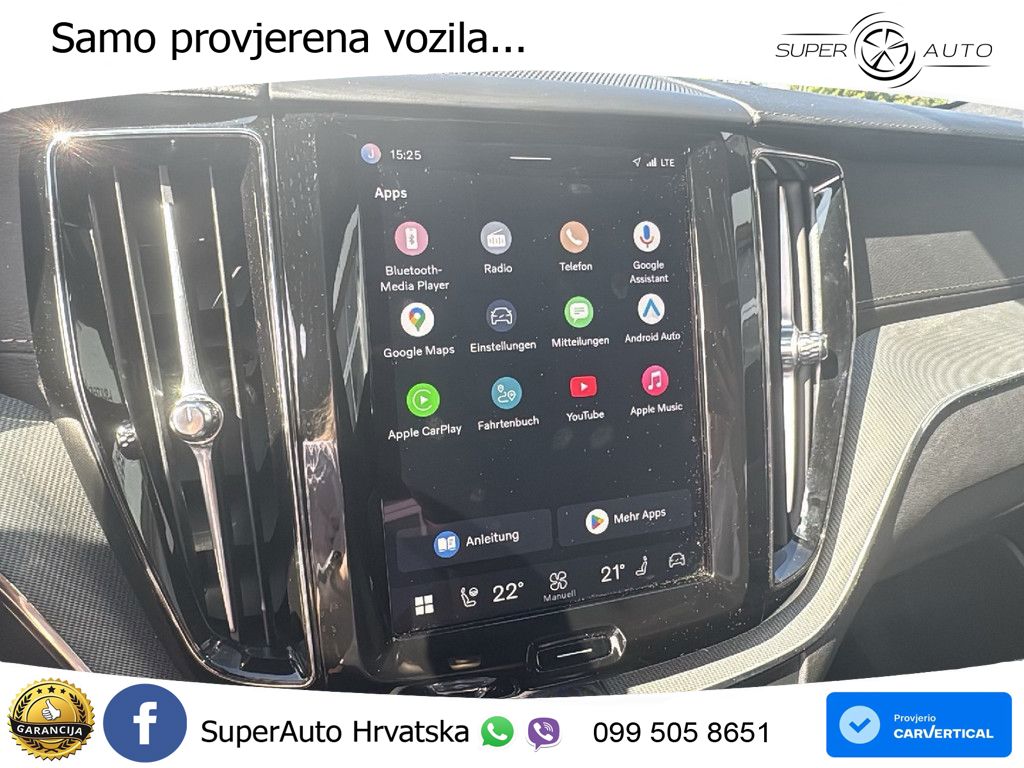Volvo XC60 B5 Benzin AWD Geartronic ACC+HEAD+4xGR SJED+360+PANO