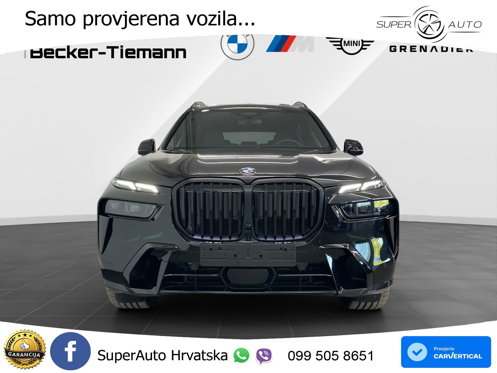 BMW X7 40d (352 KS) xDrive Steptronic ZRAČNI+ACC+GR SJED+KAM+PANO