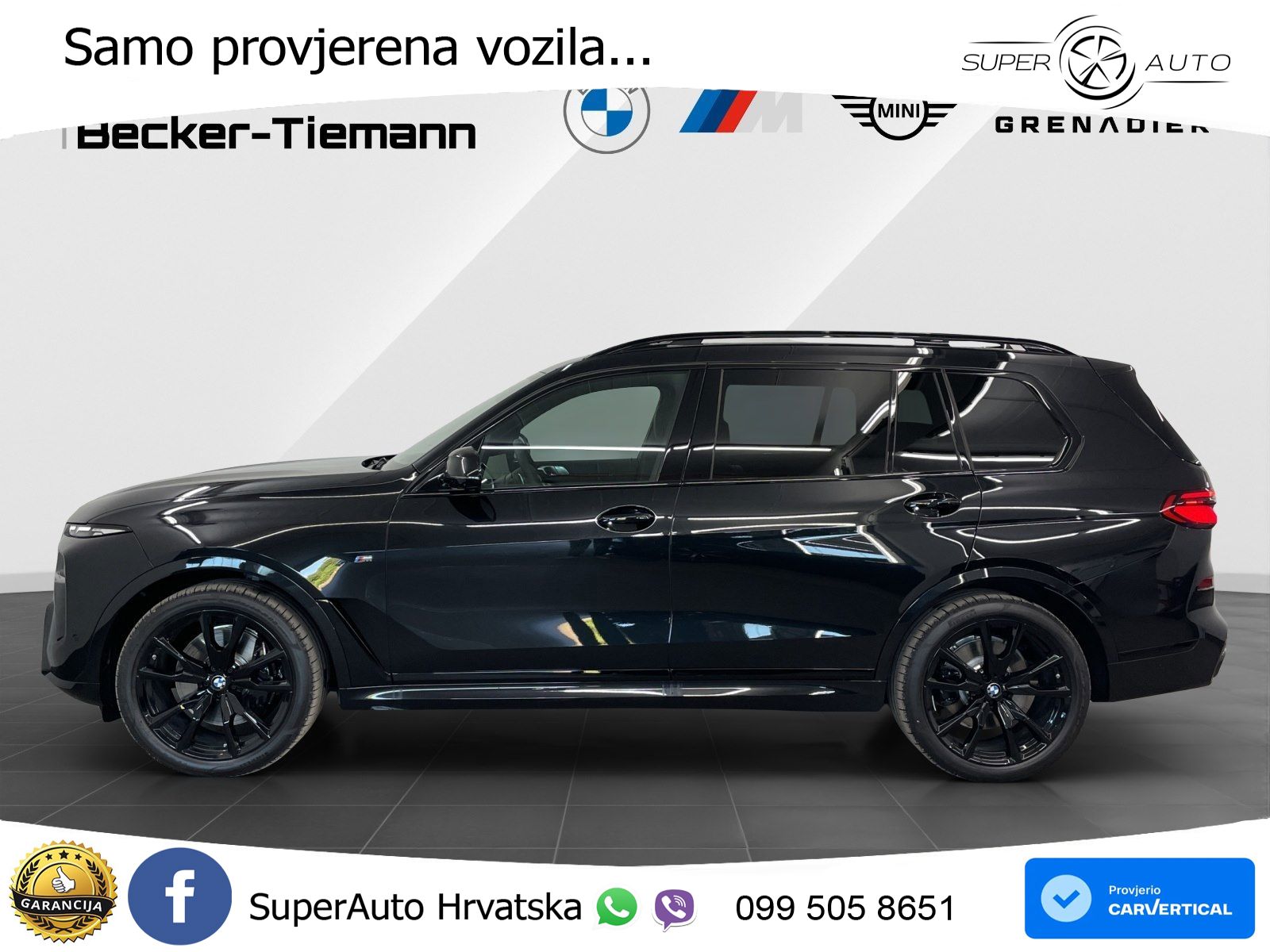 BMW X7 40d (352 KS) xDrive Steptronic ZRAČNI+ACC+GR SJED+KAM+PANO