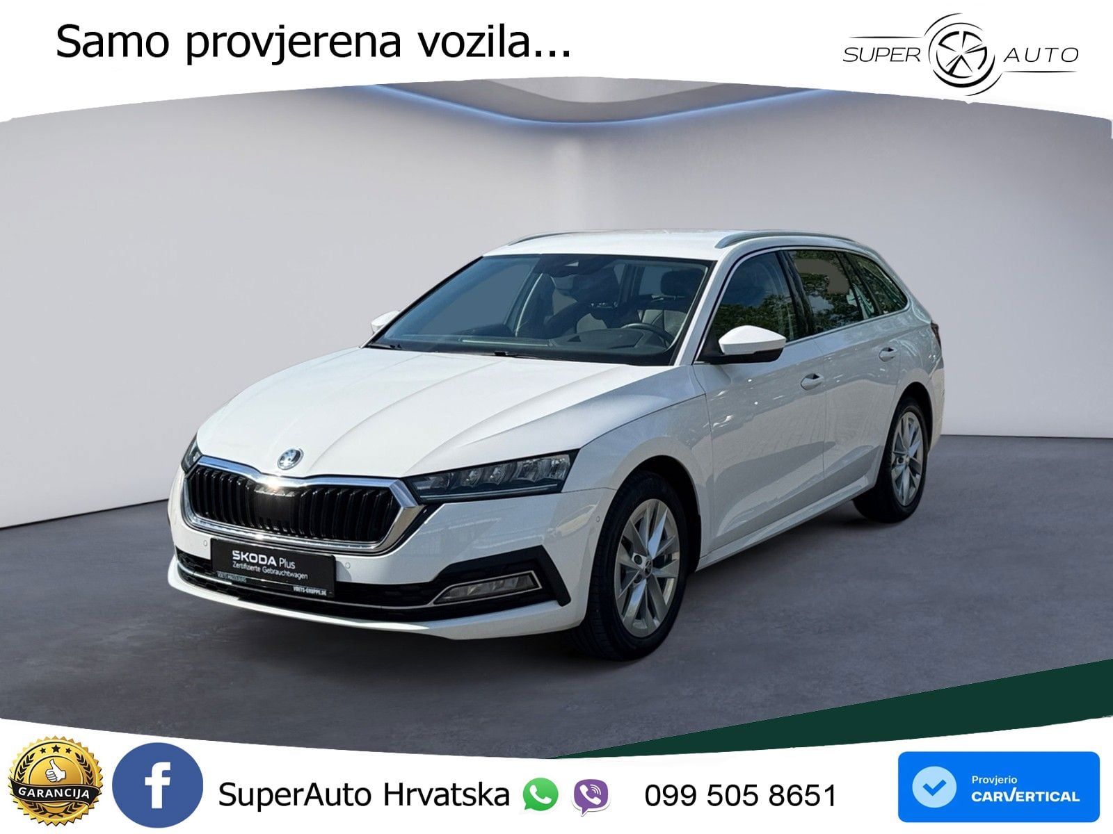 Škoda Octavia Combi 2.0 TDI (150 KS) DSG Selection LED+GR SJED+ACC