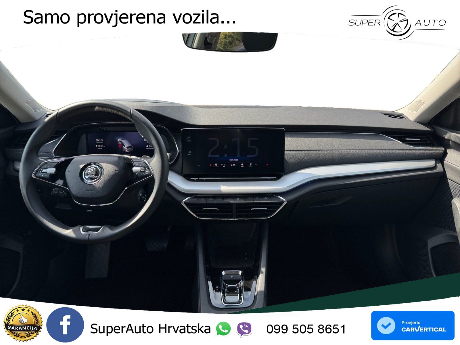 Škoda Octavia Combi 2.0 TDI (150 KS) DSG Selection LED+GR SJED+ACC