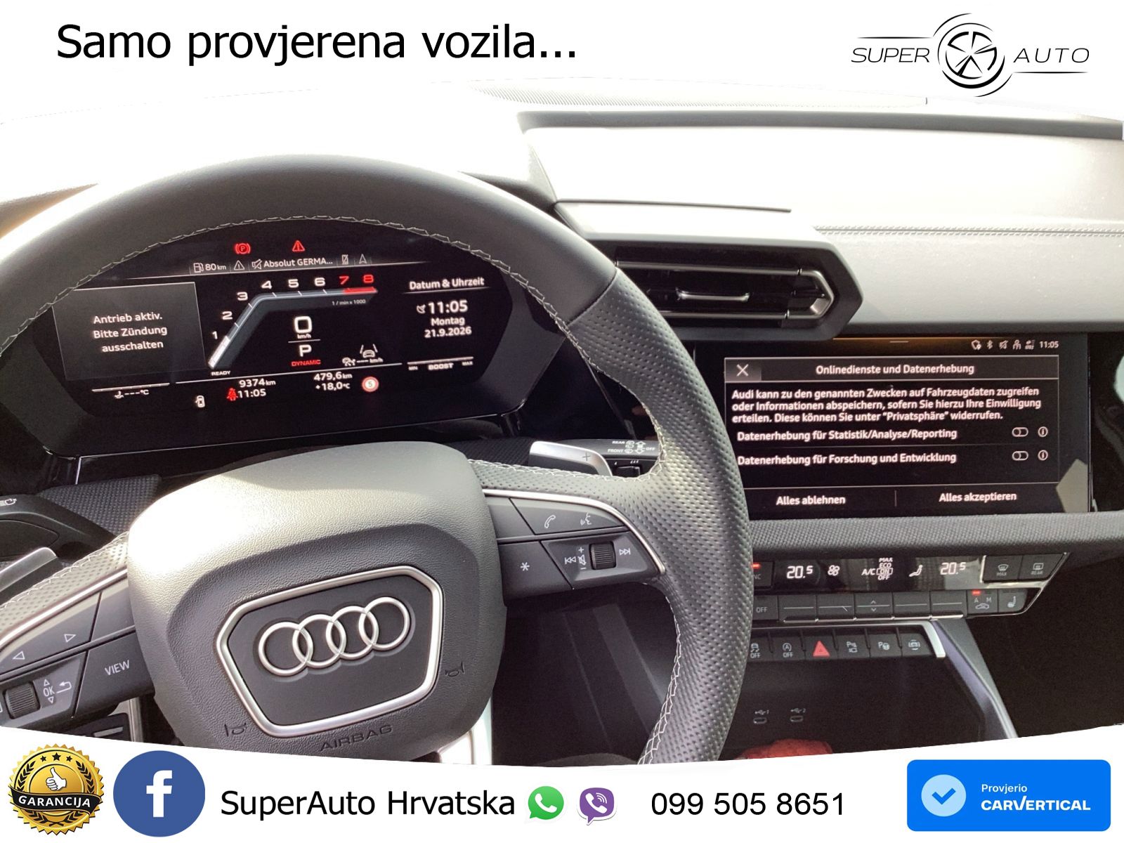Audi S3 2.0 TFSI (333 KS) quattro S tronic LED+GR SJED+ACC