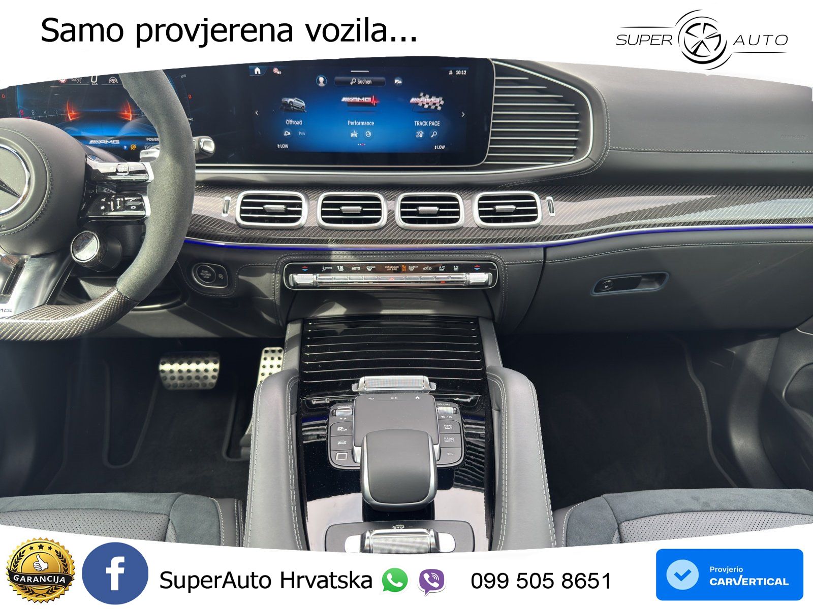 Mercedes-Benz GLS AMG GLS 63 V8 EQ Boost 4MATIC+ AMG SPEEDSHIFT TCT 9G ACC+HEAD+4xGR SJED+360+PANO