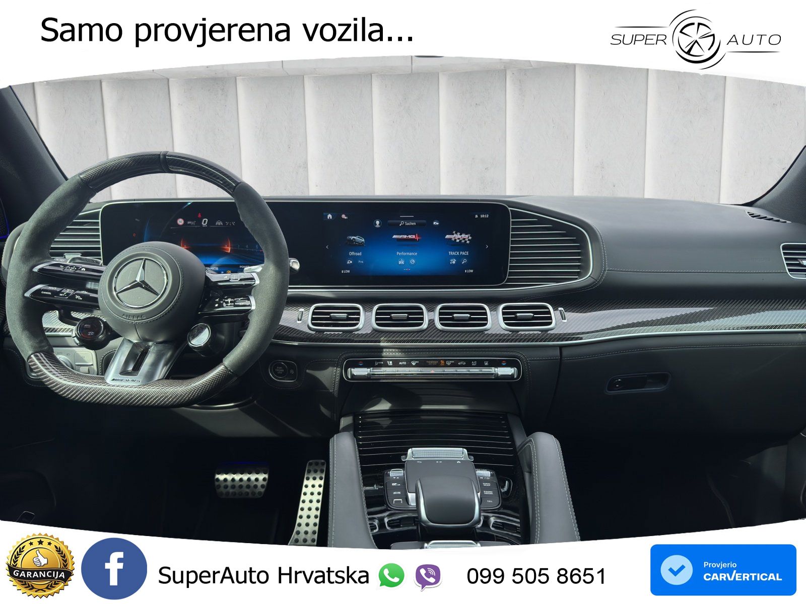 Mercedes-Benz GLS AMG GLS 63 V8 EQ Boost 4MATIC+ AMG SPEEDSHIFT TCT 9G ACC+HEAD+4xGR SJED+360+PANO