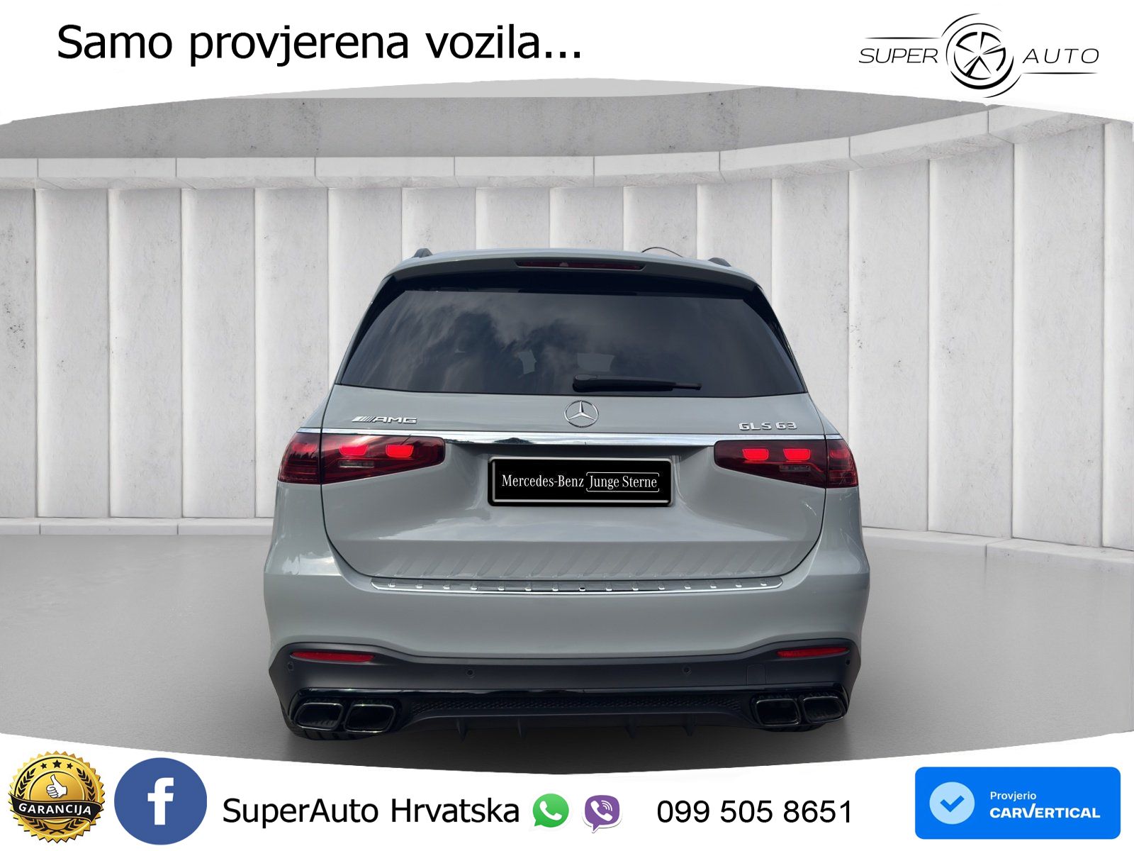Mercedes-Benz GLS AMG GLS 63 V8 EQ Boost 4MATIC+ AMG SPEEDSHIFT TCT 9G ACC+HEAD+4xGR SJED+360+PANO