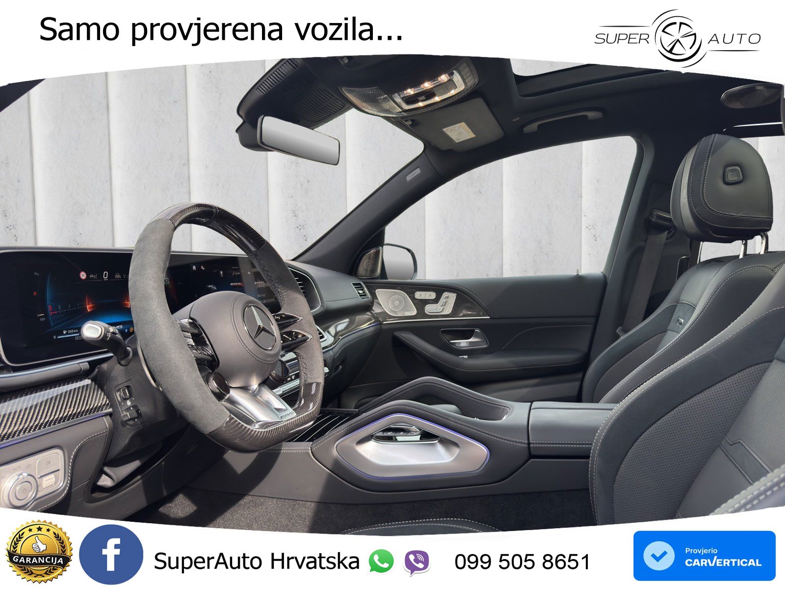 Mercedes-Benz GLS AMG GLS 63 V8 EQ Boost 4MATIC+ AMG SPEEDSHIFT TCT 9G ACC+HEAD+4xGR SJED+360+PANO