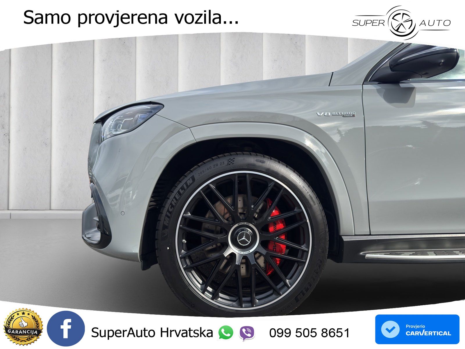 Mercedes-Benz GLS AMG GLS 63 V8 EQ Boost 4MATIC+ AMG SPEEDSHIFT TCT 9G ACC+HEAD+4xGR SJED+360+PANO