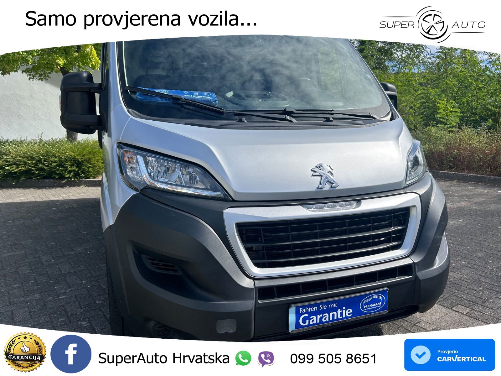 Peugeot Boxer 2,0HDI 54Tkm Klima AHK 2,5to . 1HD Tüv neu 120 KS